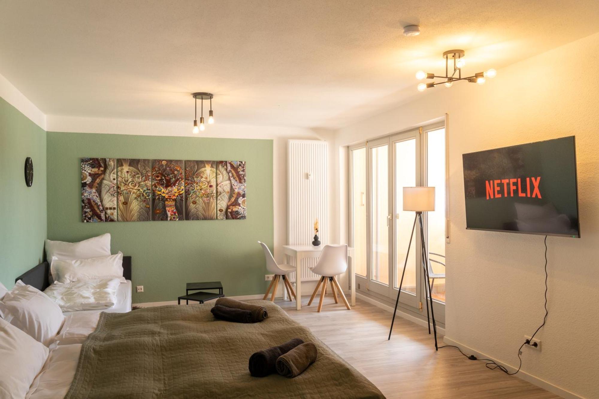 Home Shanti - Studio, Suedvorstadt, Balkon, Tv Λειψία Εξωτερικό φωτογραφία