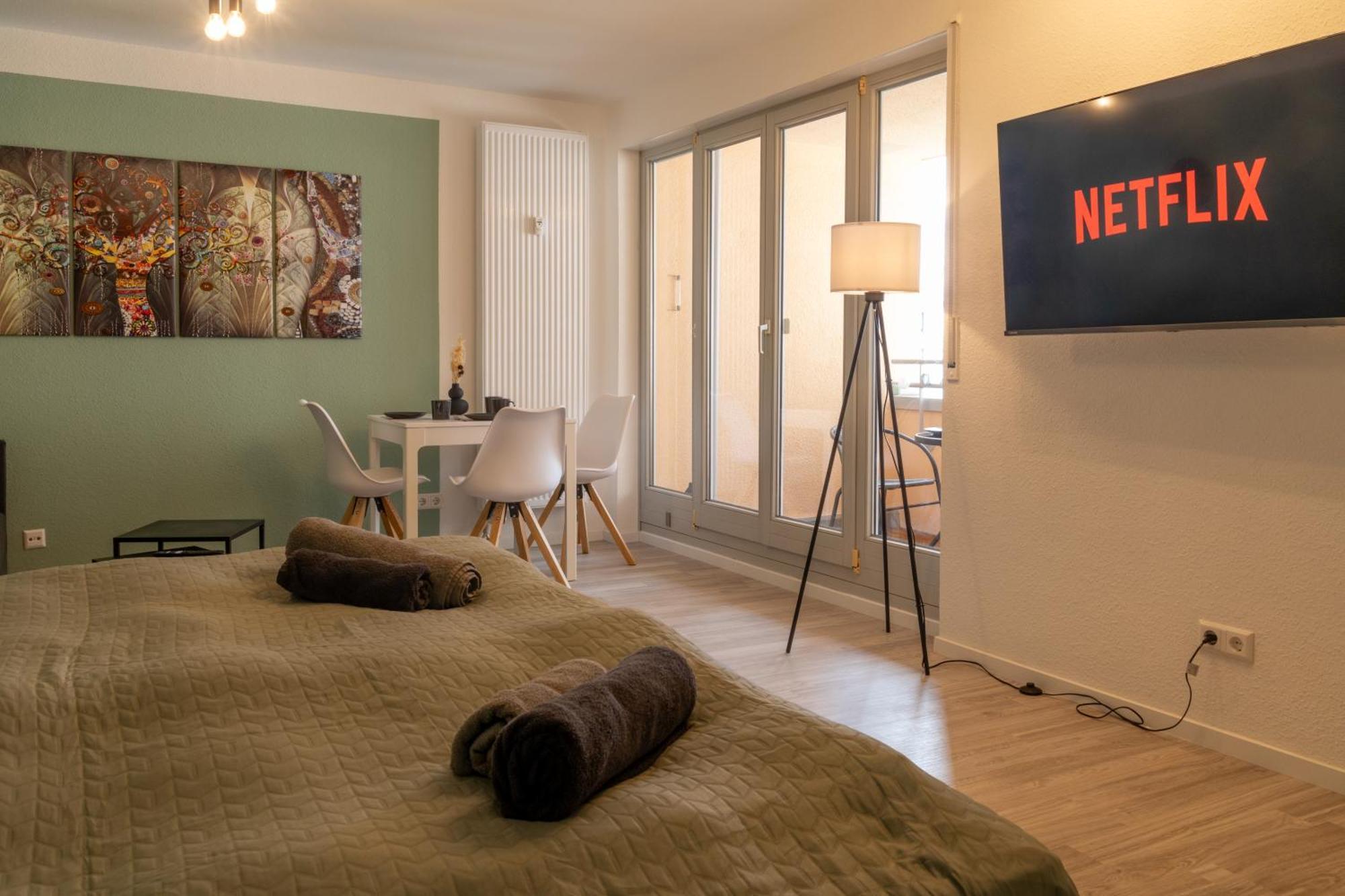 Home Shanti - Studio, Suedvorstadt, Balkon, Tv Λειψία Εξωτερικό φωτογραφία