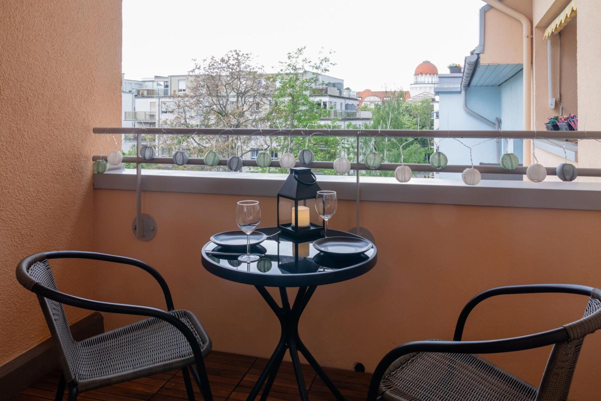 Home Shanti - Studio, Suedvorstadt, Balkon, Tv Λειψία Εξωτερικό φωτογραφία