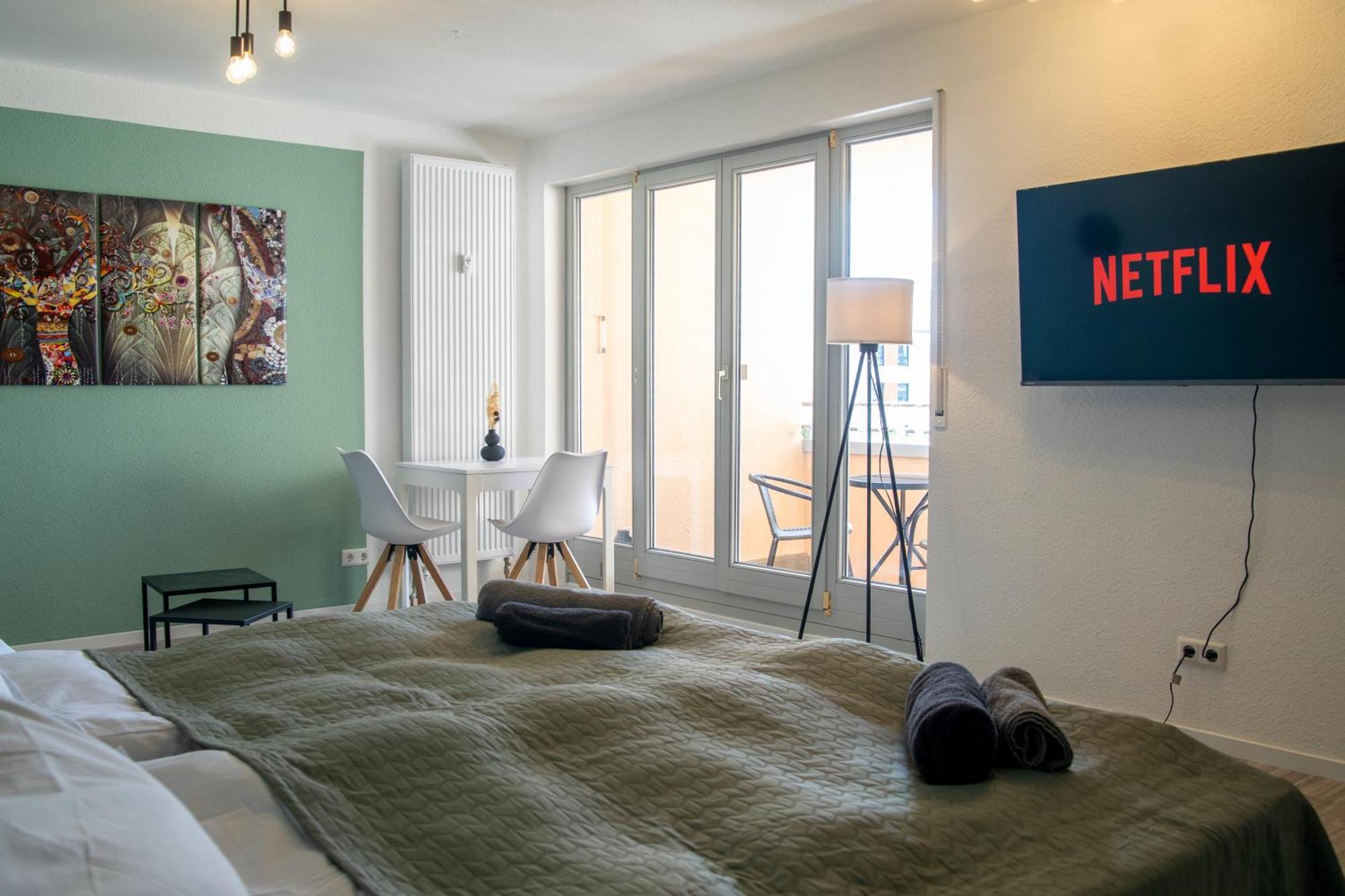 Home Shanti - Studio, Suedvorstadt, Balkon, Tv Λειψία Εξωτερικό φωτογραφία